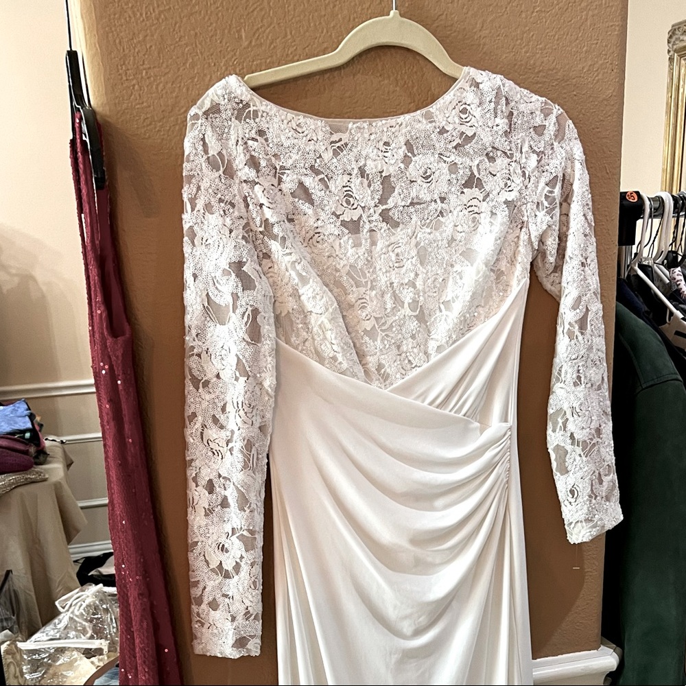 Ralph Lauren Evening Gown Size 2 White (NWT)